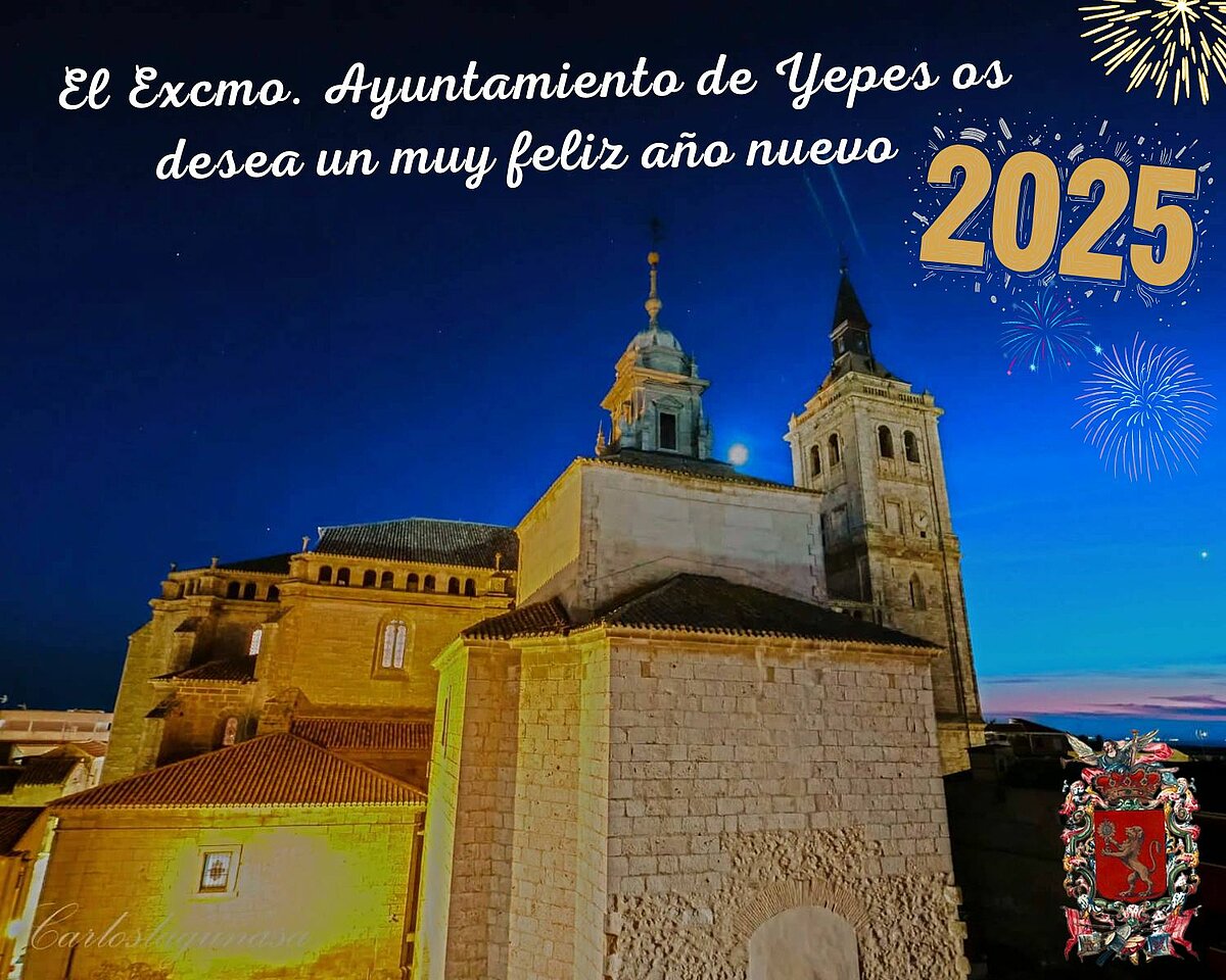 FELIZ AÑO NUEVO 2025 Ayuntamiento de Yepes